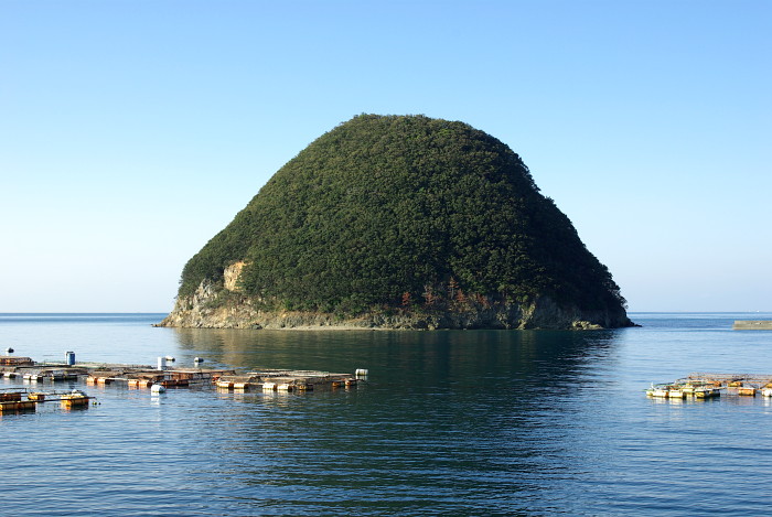 丸い島